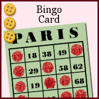 advanced, difficult, bingo, card