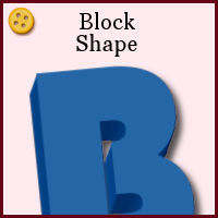 easy, beginner, shape, block, 3d
