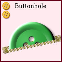 medium, intermediate, fasteners, button, hole, buttonhole