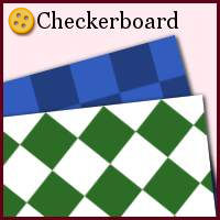 easy, beginner, paper, checkerboard, square