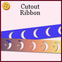 easy, beginner, ribbon, cutout, shape