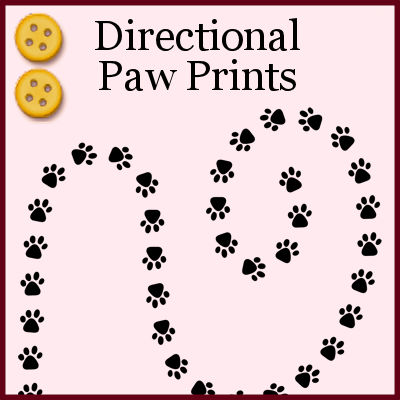 medium,intermediate,directional,paw,print