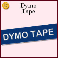 easy, beginner, text, title, dymo, tape, embossed