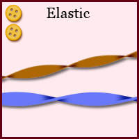 medium, intermediate, fasteners, elastic, rubber, band