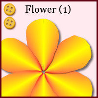 medium, intermediate, flower, paper, shape