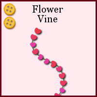 medium, intermediate, flower, vine, tube