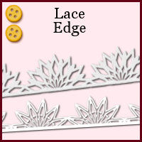 medium, intermediate, edge, lace