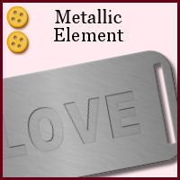 medium, intermediate, tag, journaling, metal, metallic, charm