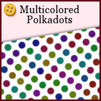 easy, beginner, paper, dot, polkadots, multicolored