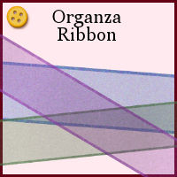 easy, beginner, ribbon, organza