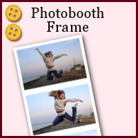 medium, intermediate, frame, photo, booth