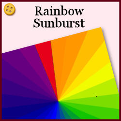 easy, beginner, paper, starburst, rainbow, star