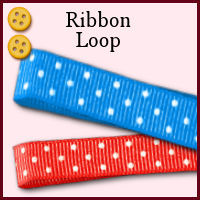 medium, intermediate, ribbon, loop, fold