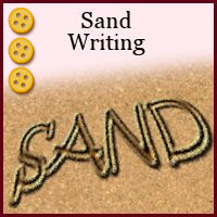 advanced, difficult, text, title, sand, texture, writing