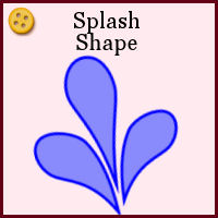 easy, beginner, shape, splash, water, drop