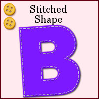 medium, intermediate, shape, stitch, vector, edge