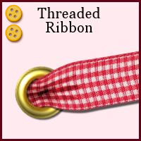medium, intermediate, ribbon, threaded, hole