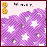 medium, intermediate, weaving, ribbon