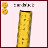medium, intermediate, measure, stick, yardstick