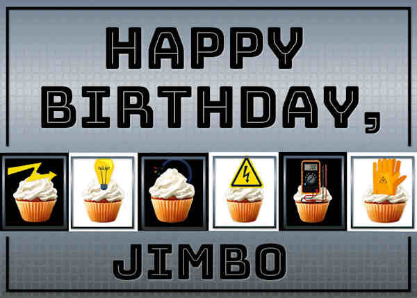 HAPPY BIRTHDAY, JIMBO