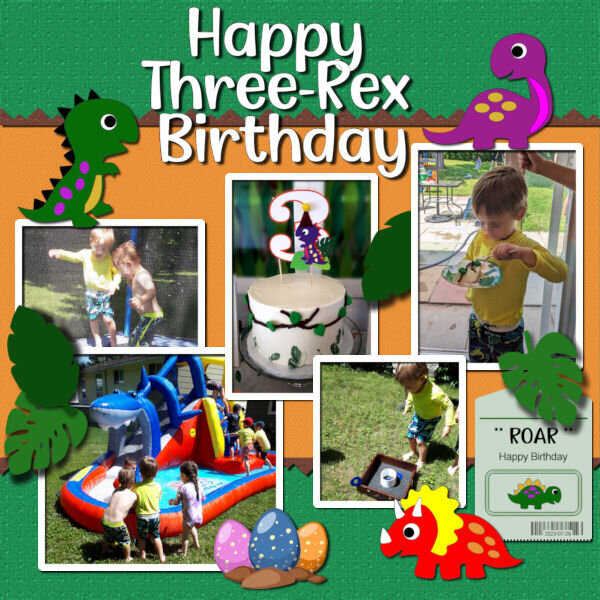 Happy Three-Rex Birthday