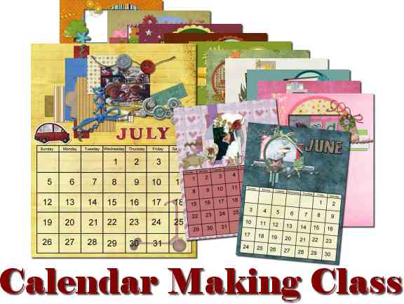 Calendar Making Class