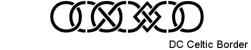 Dingbats-DC CelticBorder