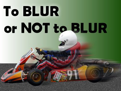 To blur or not to blur - video tutorial for Paintshop Pro
