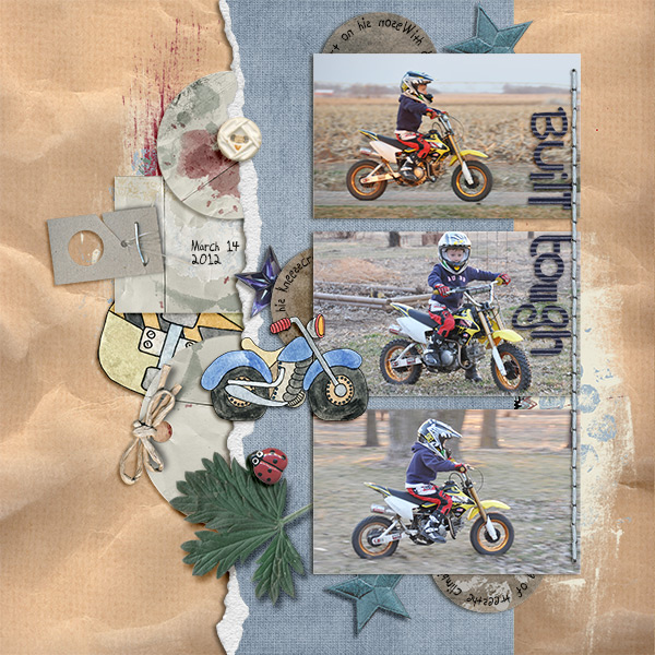 Layout from scrappingramma