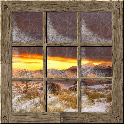 Create a frosty window