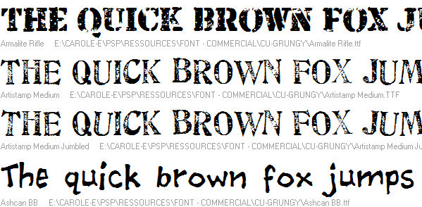 Sort your fonts | Scrapbook Campus