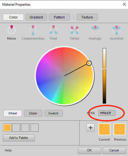 Using the Hex code in PaintShop Pro | Scrapbook Campus