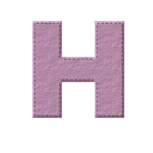 letter-h