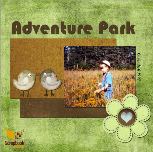 Adding the brush watermark to a layout in Affinity